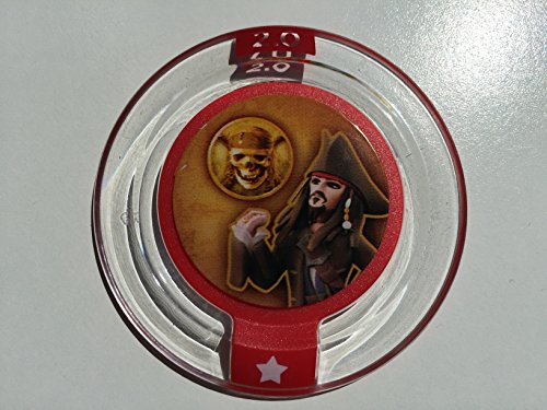 Disney Infinity 2.0 Disney Originals Power Disc - Jack Sparrow Cursed Pirate Gold