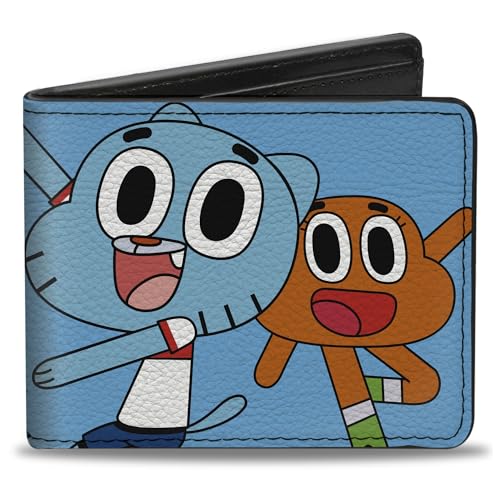 Portefeuille Gumball bleu en cuir vegan pour ranger vos cartes en toute sécurité sans encombre