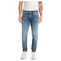 Replay Anbass Jeans, 009 Blu Medio