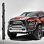 KSaAuto Antenna for Dodge Ram 1500 2500 3500 2009-2023, 7 Inch Flexible Rubber Replacement Antenna Ram Accessories, Spiral Dodge Ram Antenna Designed for Optimized Car Radio FM/AM Reception