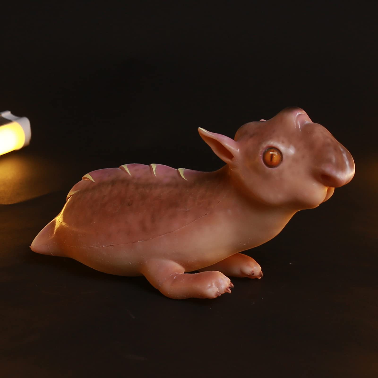 Silicone Artwork, Home Decor Ornaments, Cute Animal Ornaments - Painted Artwork - for Room Decor (9.06 in)