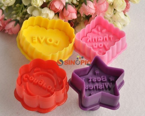 Preisvergleich Produktbild SSforiesun Kekswerkzeuge zum Backen Messages 1