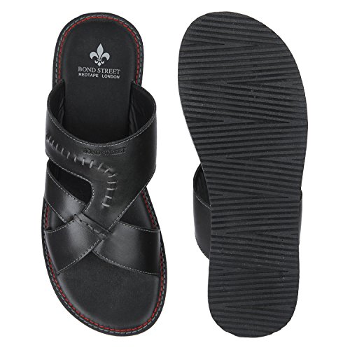 Image of Red Tape Bond Street Men Black Sandals
