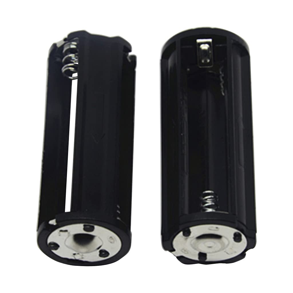 3 soportes de batería para 3 baterías de 1,5 V, linterna, linterna, paquete de almacenamiento de batería, soporte de batería para linterna