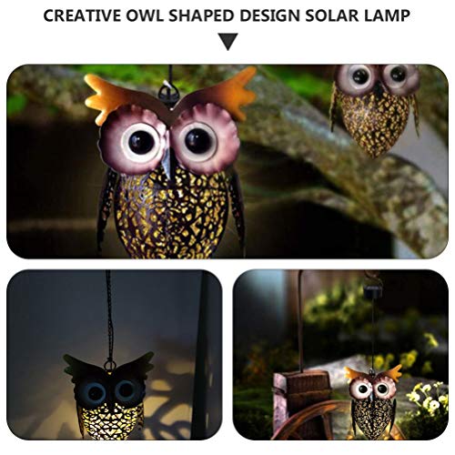 Uonlytech Appeso Solare Lanterna Solare Hollow