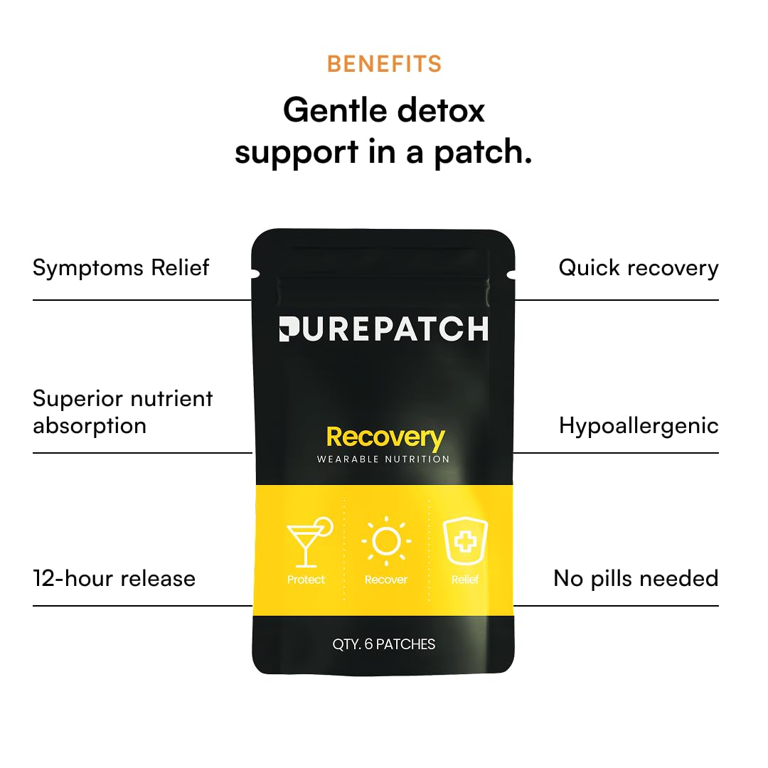 topical glutathione benefits Amazon.com: Pure Patch Recovery Patch – Plant-Based Vegan Topical Patch –  DHM – NAC – Glutathione – B-Complex – Non-Ingestible – Water-Resistant –  Gentle on Skin – Gluten Free – Made in
