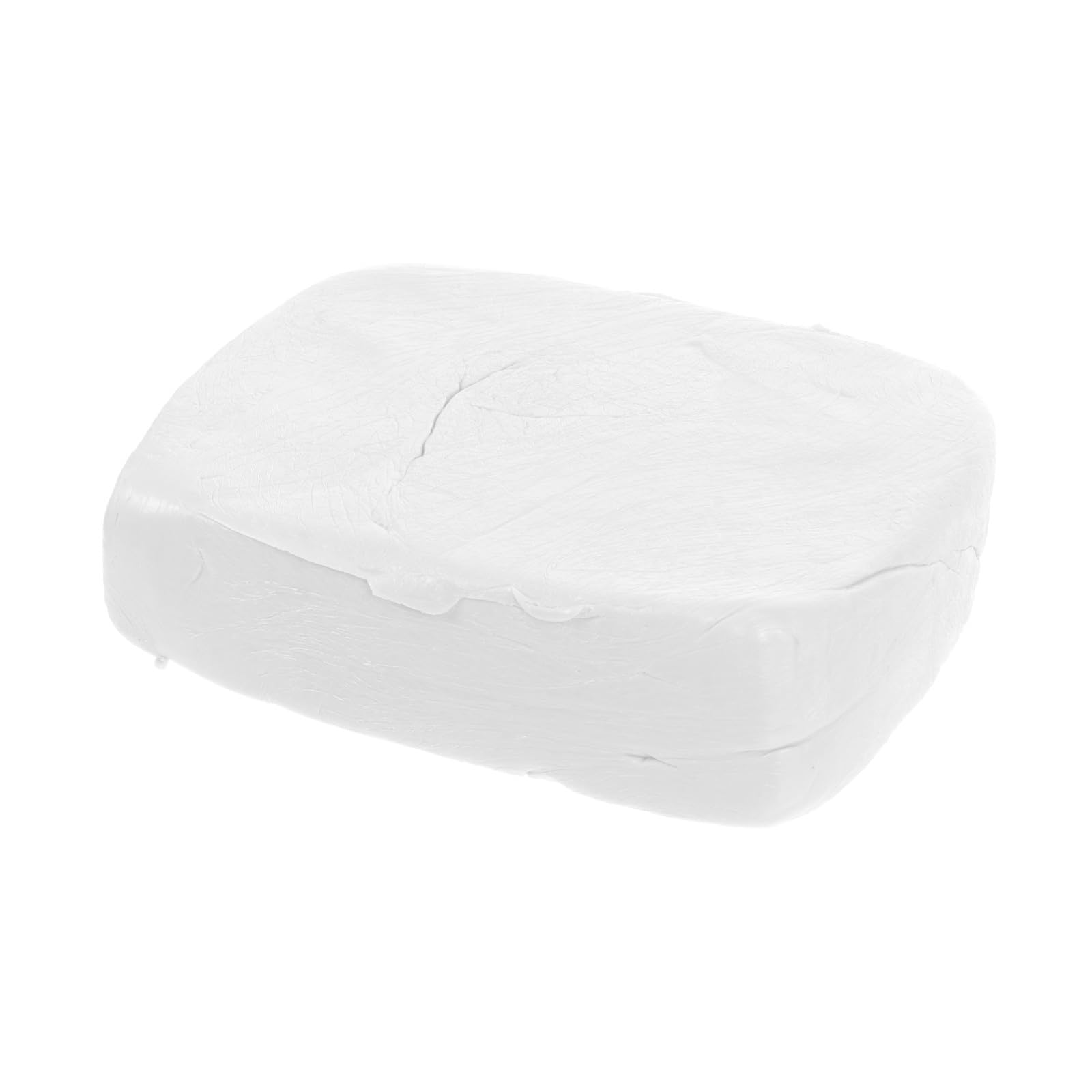 Homoyoyo Pâte Polymère Pratique Blanche sans Odeur pour DIY Garçon et Filles, Argile Facile à Transporter, Matériau Malléable pour Loisirs Créatifs