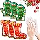 Fußmaske Handmaske Weihnachtsgeschenke, 3 Paar Foot Peel Mask und 3 Paar Hand Mask, Hornhaut Entfernen FußPeeling Fussmaske, Feuchtigkeitsspendende Fussmaske Socken, Feuchtigkeitshandschuhe