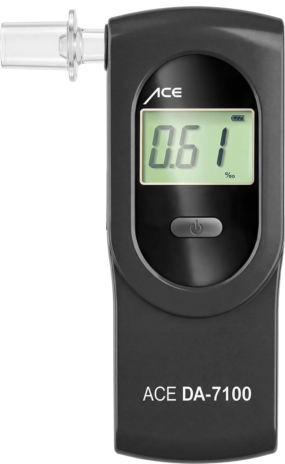 Ace DA-7100 - Alcoholímetro con Sensor electroquímico, Color Gris