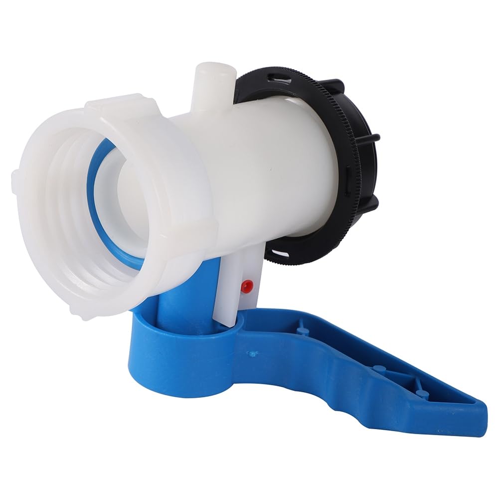 Littimoon IBC Tank Container Tote Tank DN75mm Butterfly Valve Tank Connection Valve Plastic Water Drain Adapter