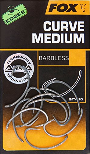 Fox EDGES™ Curve Medium - Size 6B Barbless