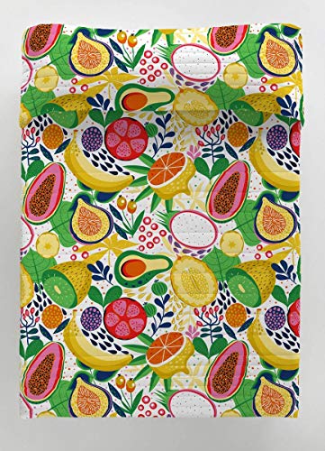NATURALS Colcha bouti Fruits Cama 90