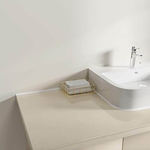 Miniatura 7 de Raycity Moldura flexible de esquina interior y exterior de 36 pies, moldeo para despegar y pegar, protectores de esquina externos de 90 para