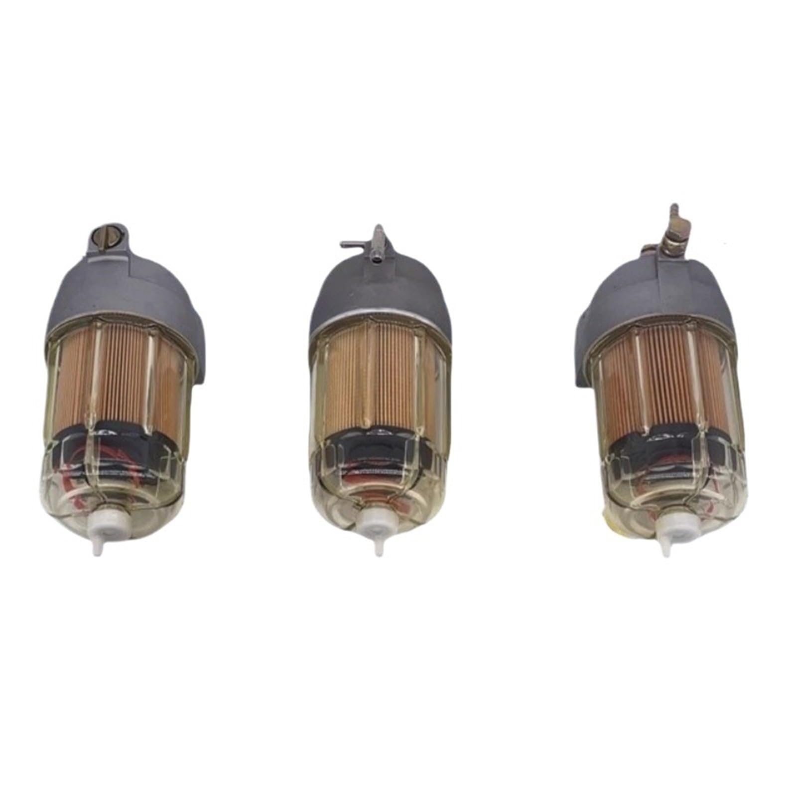 QfUxYYSLD 1pcs Excavator SK200 250 350-8 210 Super 8 Diesel Oil Water Separator Assembly for Heavy Equipment(White)