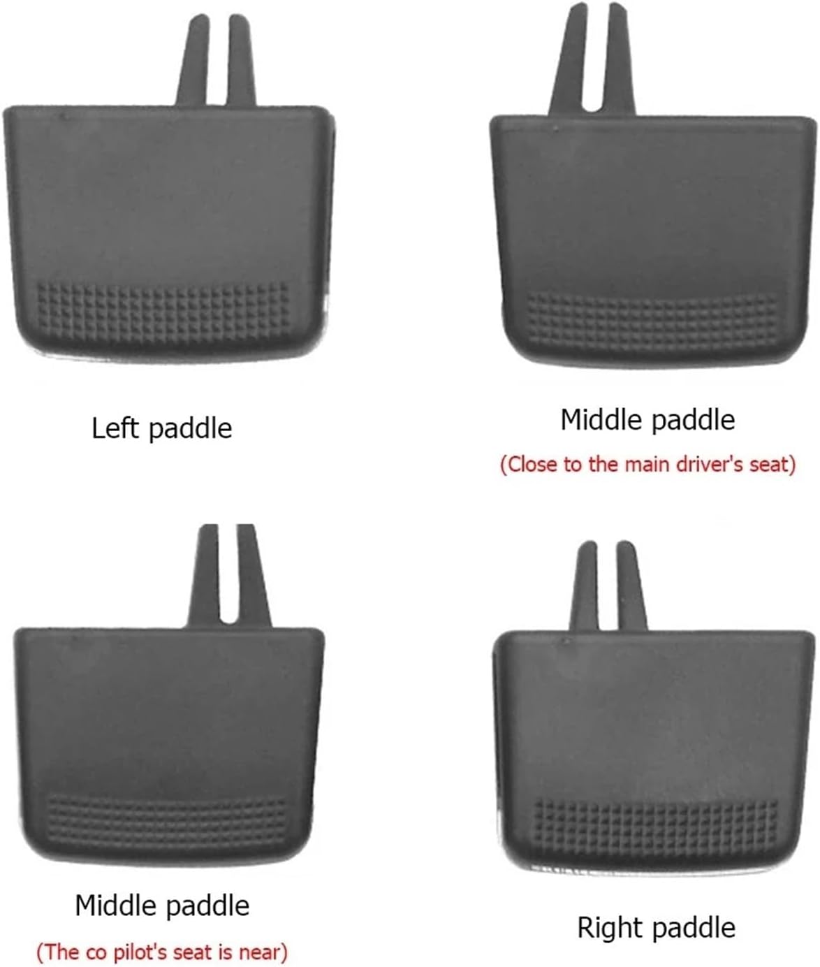 Air Vent Grille Tab Clip Air Conditioner Outlet Repair Kit Fit For Kia Fit For Sorento 2009-2014(Left)