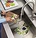 GE Disposall Continuous Feed 1 Horsepower Motor Garbage Disposer, Good for Grinding: Cooked Meat, Beans, & Seeds, Easy Install Kit, Non-Corded, Recommended Families of 4 or More, GFC1020N