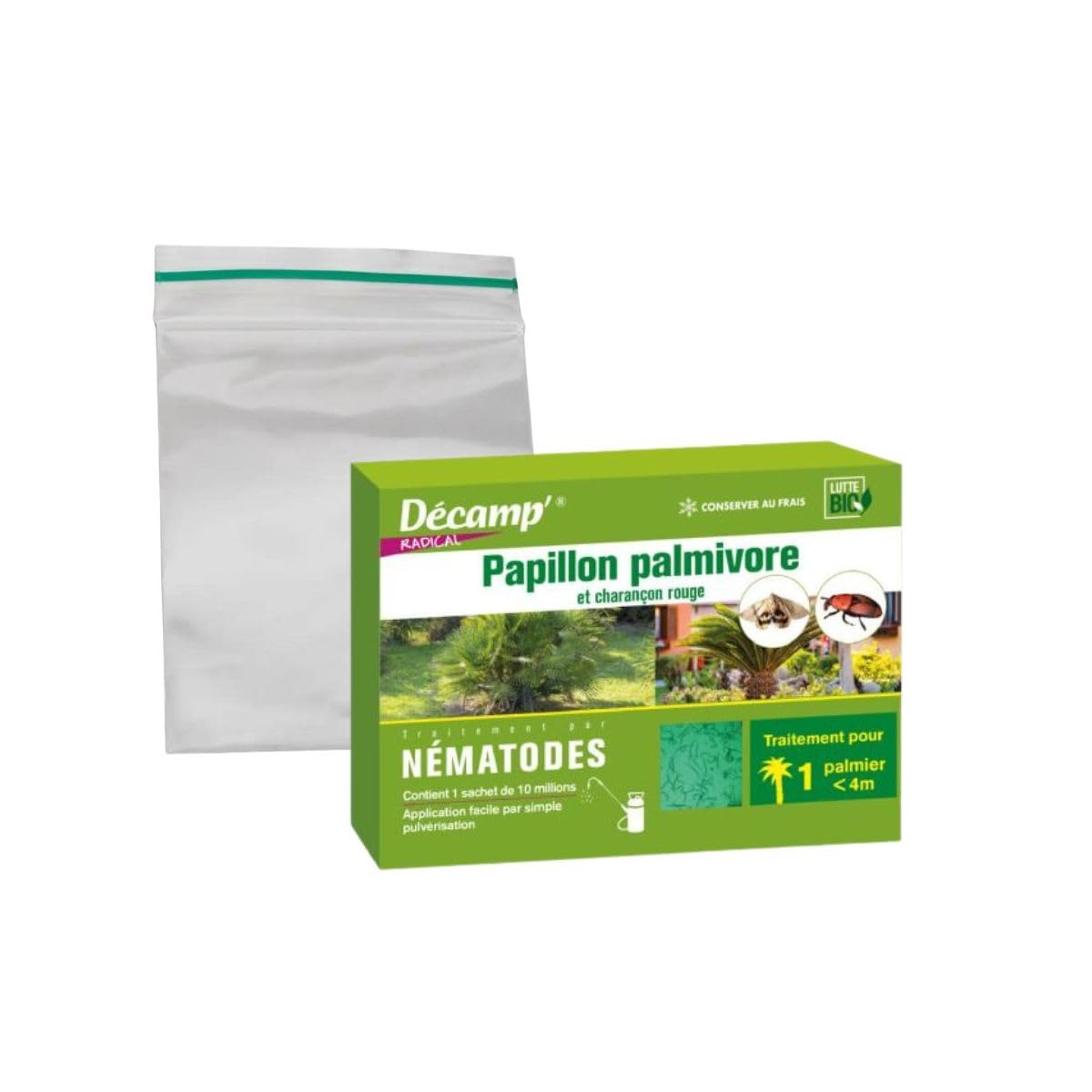 Décamp' - Nématodes SC Anti charançon Rouge du Palmier 10M