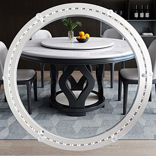 Rodamiento giratorio de aluminio pesado, perfecto para soporte de monitor de TV, reparación electrónica, base de escultura y exhibición de alimentos