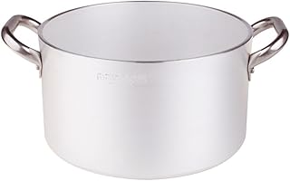 Pentole Agnelli ALMR110416 Casseruola Cilindrica Alta Radiante, Argento, 16 cm, 1 Pezzo