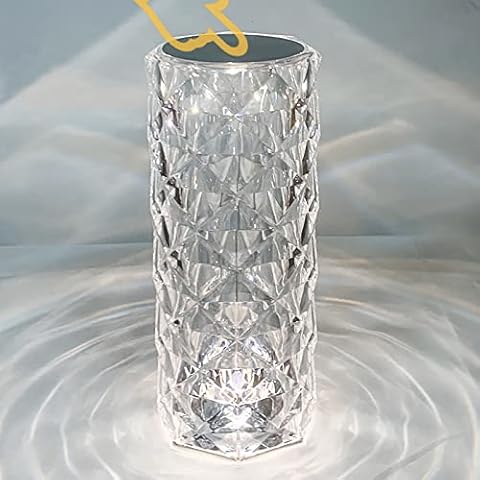 XVZ Lámpara de Mesa de Cristal Recargable Cover