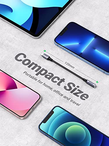 UGREEN Aux Audio Adapter Lightning naar 3,5 mm MFI Certificering Jack Adapter Nylon Aux Kabel Compatibel met iPhone 13… - Image 8