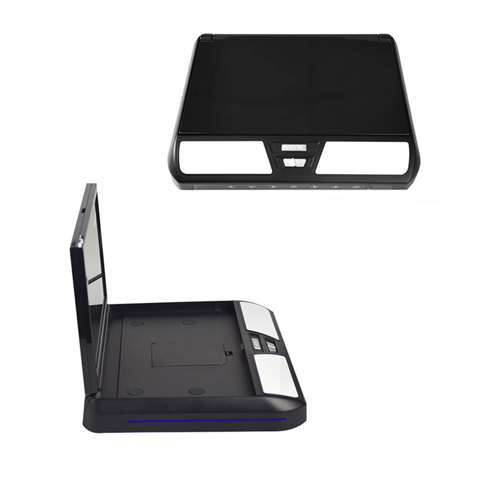 Reproductor de reposacabezas de Coche Monitor de Techo Coche 12,1 Pulgadas, Pantalla LCD HD, Montaje en automóvil, vídeo, Reproductores películas, TV Multimedia, Salida, FM(11.6 Inch Monitor)