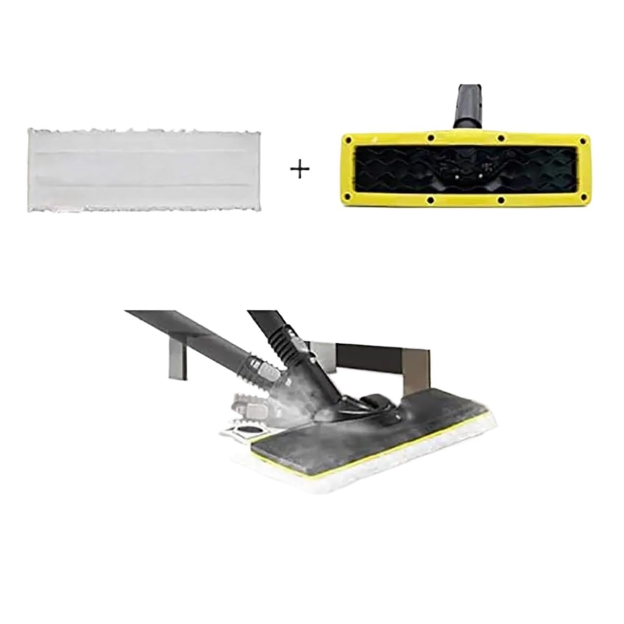 wanglan B25B 6 Pcs Mikrofaser Tuch SC2 SC3 SC4 SC5 Dampf Reiniger Langlebig Mopp Pads Ersatz Zubehör