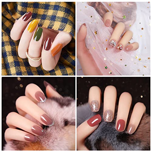 Vesaneae 6 Stück Pinselset für Nailart, Acryl Nagel Kunst Pinsel, Acryl Gel Nagel Pinsel Set, Nail Art Nägel Pinsel… – Bild 7