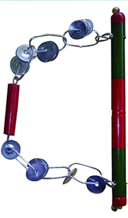 Seeta Dance Lezim Equipment (Multicolour)