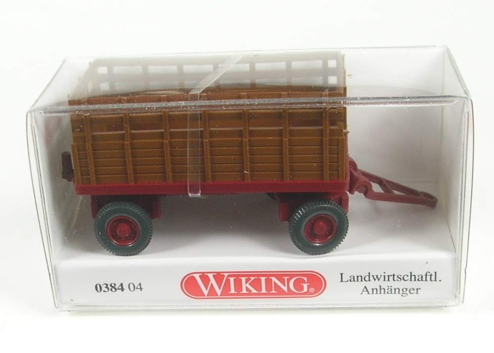Wiking 038404 Agricultural Trailer Fawn Brown