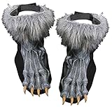 Werewolf Shoe Cover Adult Grey - FW90569GY