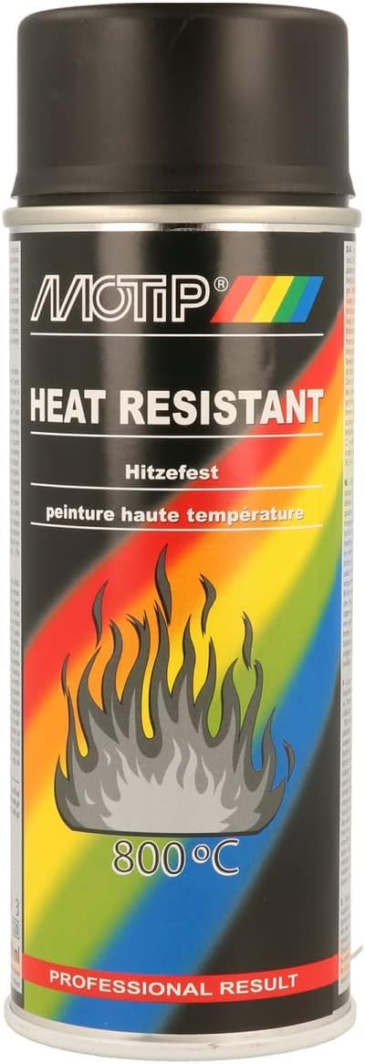 SuperGift.com 400ml, Heat Resistant Spray Paint (Black)