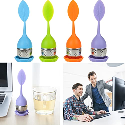 Leuke theezeef Siliconen theezeefje Thee-ei Siliconen thee-ei Siliconen losse theeblad Siliconen theefilter Food Grade… - Image 4