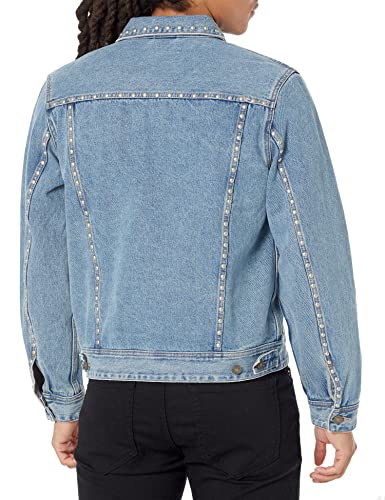 GUESS Men's Dillon Studded Denim Jacket2