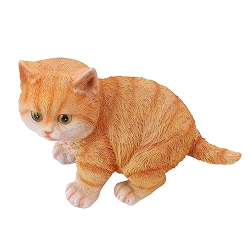 Statue de Jardin Chat en Résine Haute Qualité Résistante aux Intempéries - 8