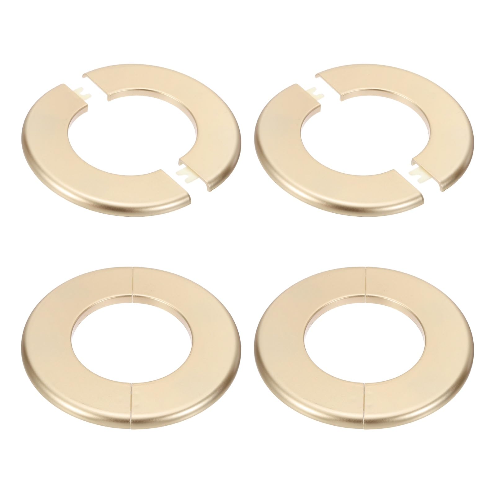 Plaque ronde de couverture escutcheon PPR or 140mm pour tuyau d'eau 78mm