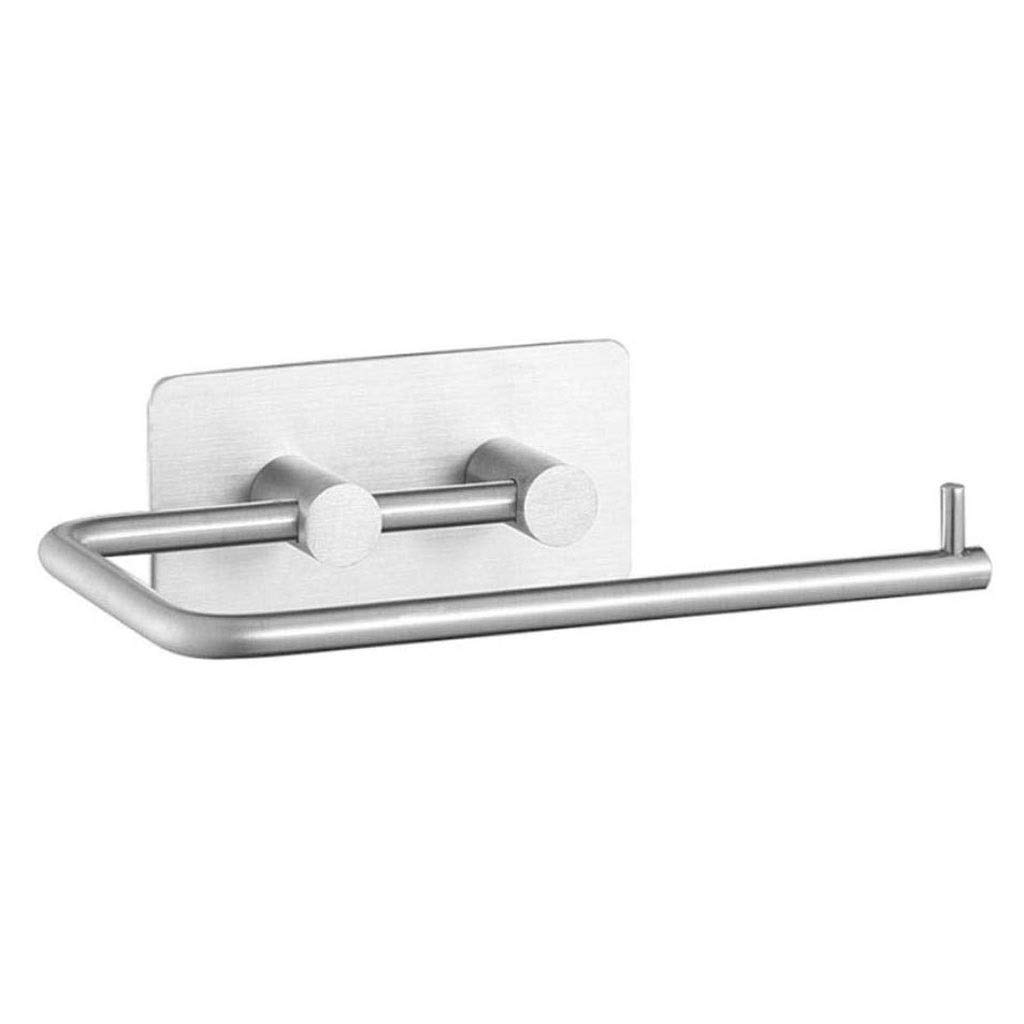 A Parete Supporto di Carta igienica, autoadesiva Supporto di Carta igienica for Bagno Cucina a Parete in Acciaio Inox Servizi igienici Bagno Supporto di Carta