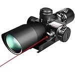 CVLIFE 2.5-10x40e Red & Green Illuminated Scope with 20mm Mount
