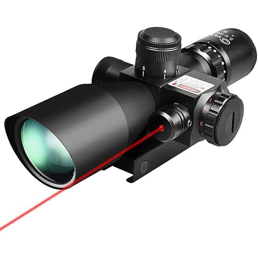 CVLIFE 2.5-10x40e Illuminated Rifle Scope