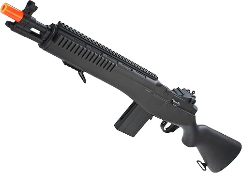 Evike Airsoft - Rifle doble águila Airsoft M14 SOCOM tamaño completo Airsoft con resorte