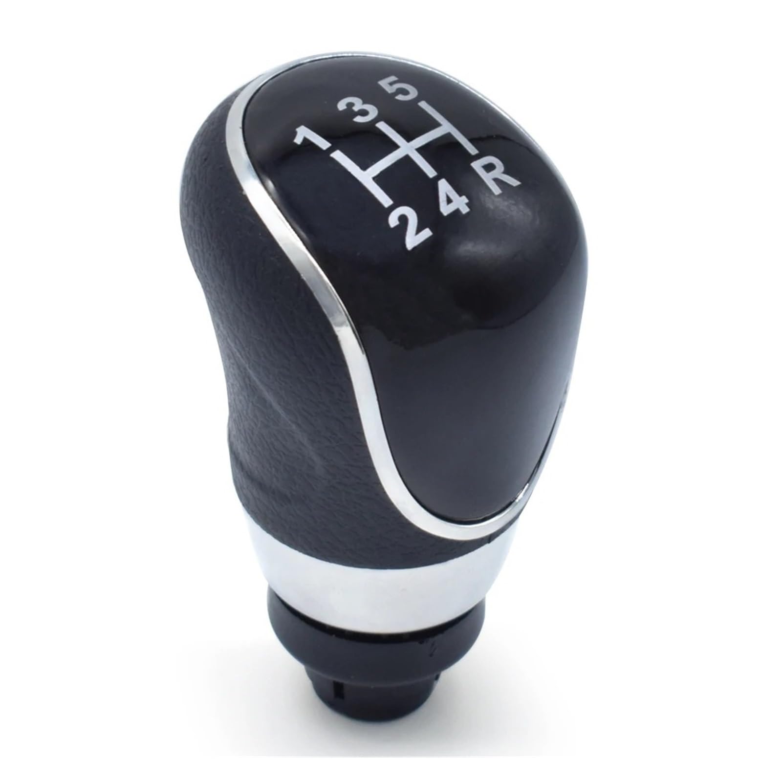 Sauanmnktp 5 Speed Gearshift Knob For Fiesta Mk7 2008-2013 Car Gear Stick Shift Knob