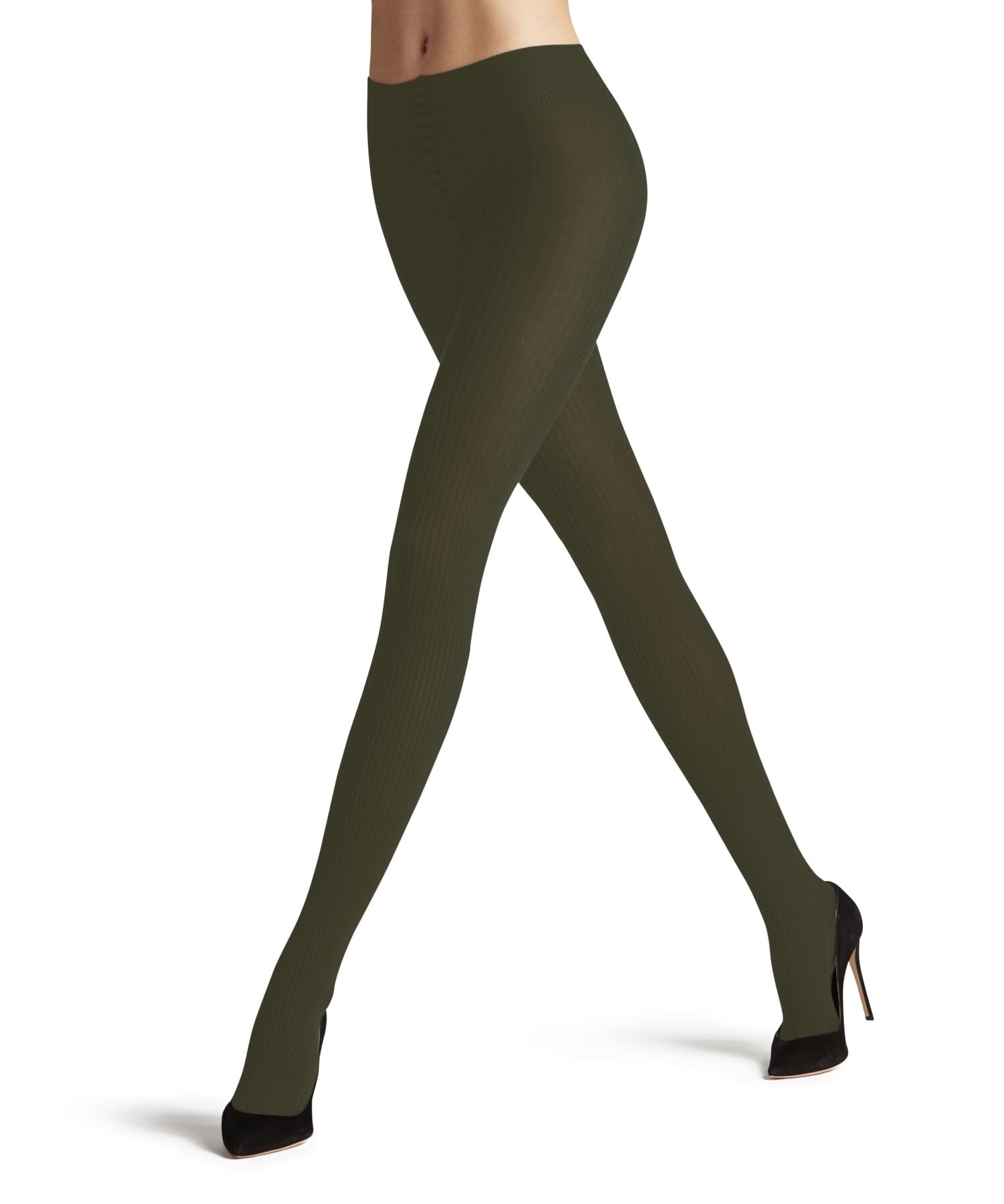 FALKE Damen Family Rib Strumpfhose - Baumwolle, Blickdicht, Komfortbund, Nachhaltig