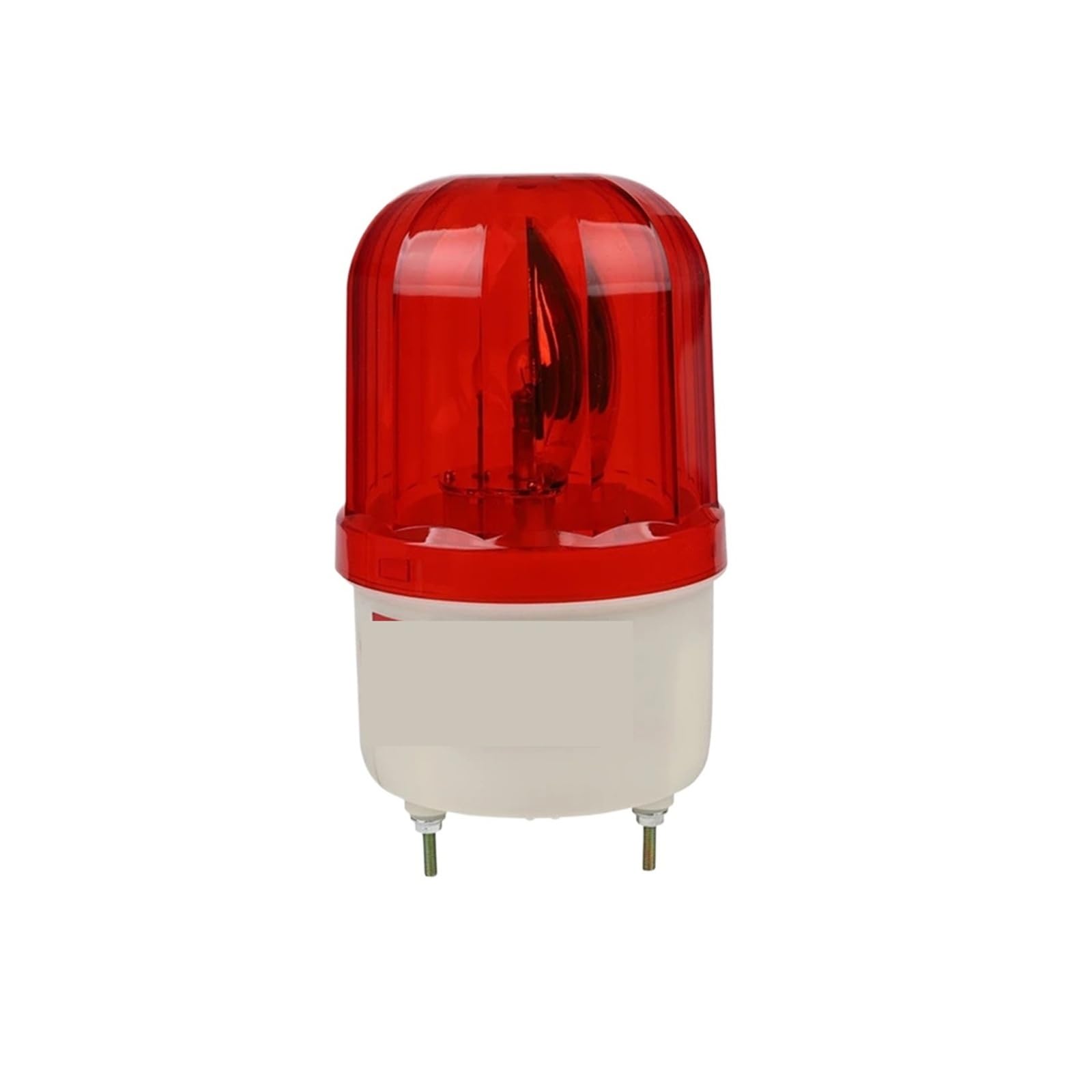 Indicator Light Rotating Beacon Warning No Sound Strobe Alarm Lamp 12V(Yellow 12V)