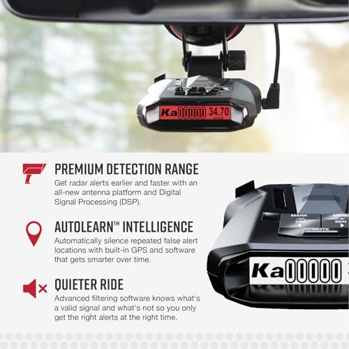Image of Cobra RAD 700i Radar Detector & SC 201 Smart Dash Cam + 2.5A OBD Port to Micro USB DIY Easy Hardwire Kit: Long Range Rapid Radar Detection, Full HD 1080P Video + 16GB SD Card, Built-in WiFi & GPS