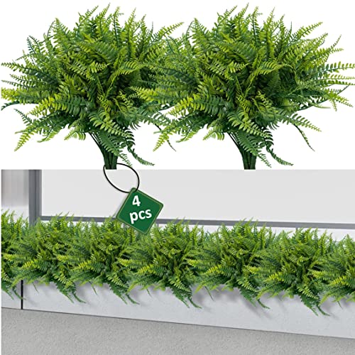 Tdas Plastic Artificial Ferns Plants For Home Decor Flora Plant D...