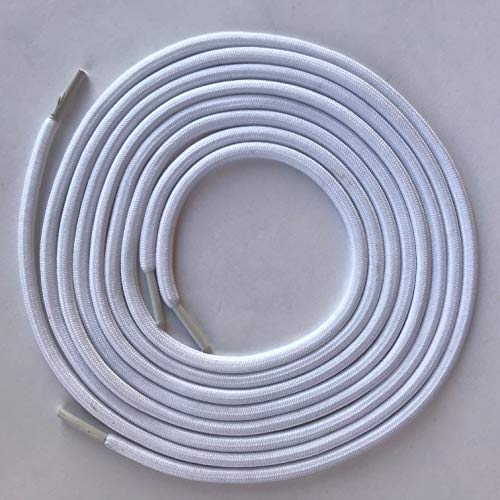 Image of 3 Pairs Heavy Duty Round Boot Laces Shoelaces for Hiking Walking Construction Safety Work Boots Shoes
