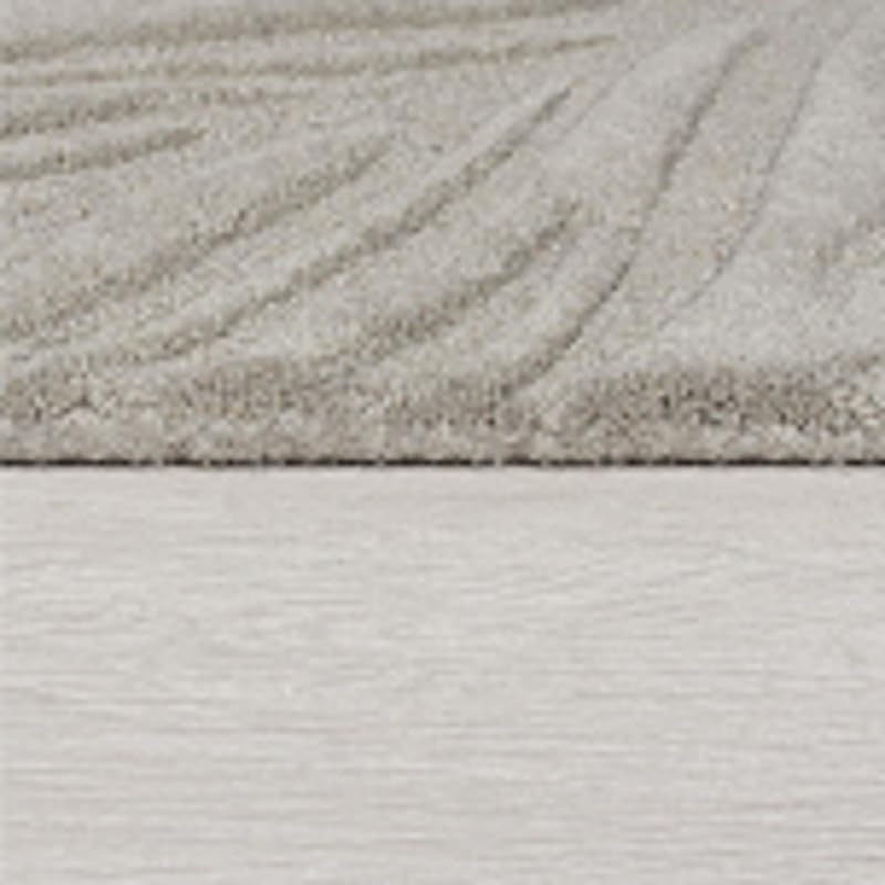 Image of Hand Tufted Modern Design Exported Collection High Low Pattern Wool Carpet for Living Room, Bedroom & Hall (Grey H, 10 x 14 Feet)