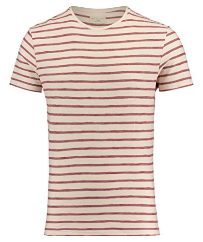 SELECTED HOMME Shhkris Stripe SS O-Neck Tee Noos