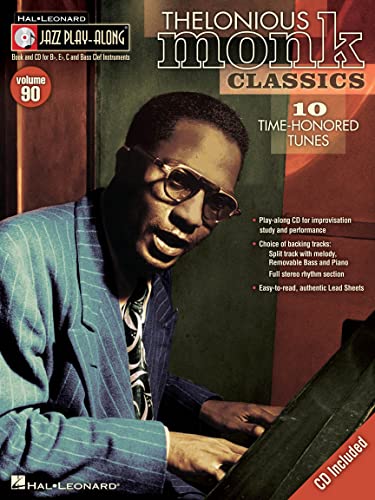 Thelonious Monk Classics: Jazz Play-Along Volume 90