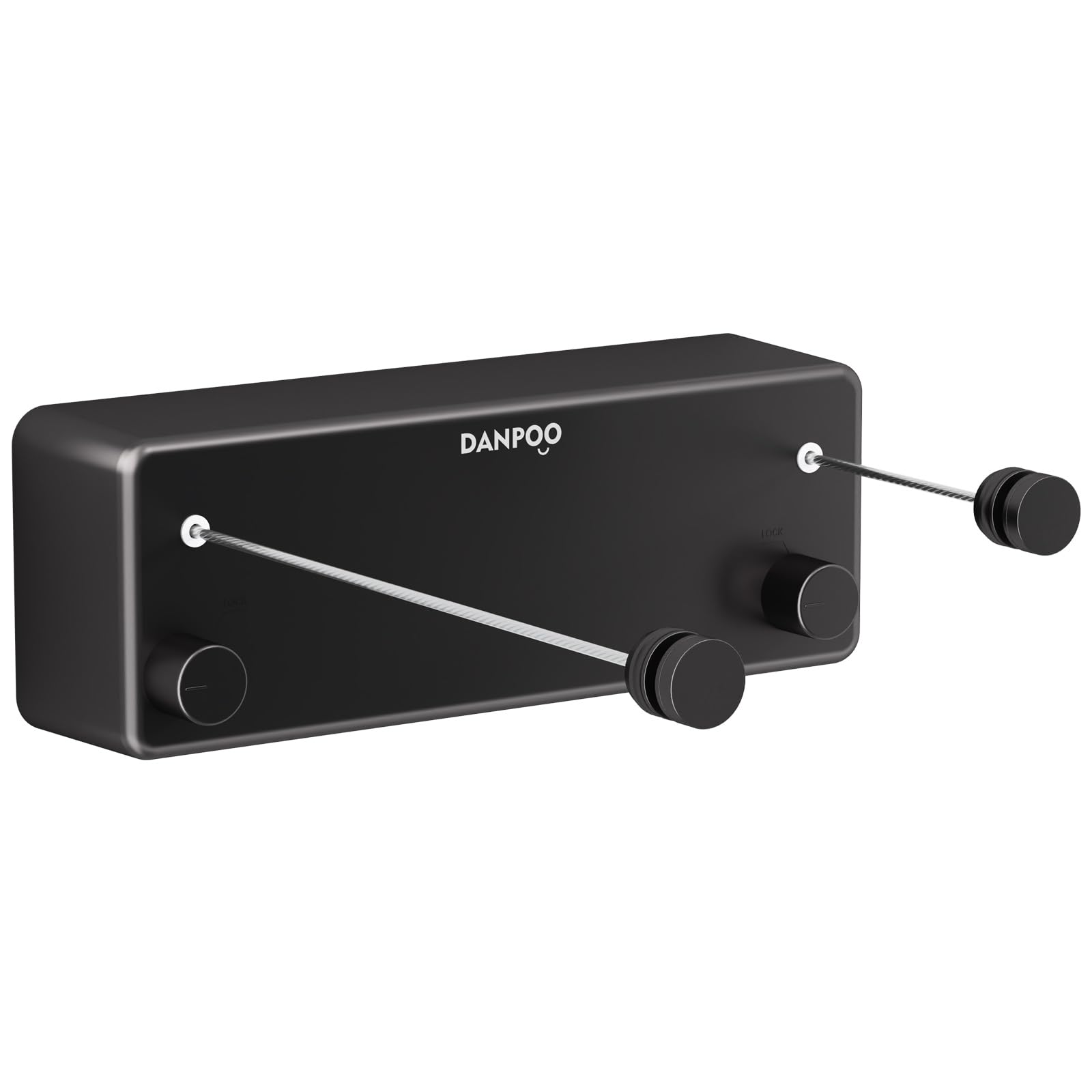 Danpoo Retractable Washing Line, Double 4.2 m Stainless Steel Clothes ...